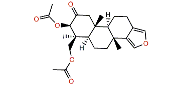 3b,19-Diacetoxyspongia-13(16),14-dien-2-one